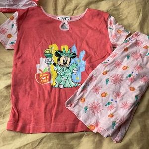 Minnie Mouse NYC PJ set